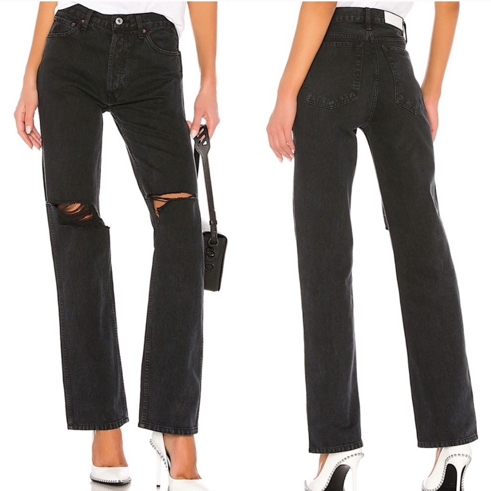 Re/Done High Rise Loose Jeans